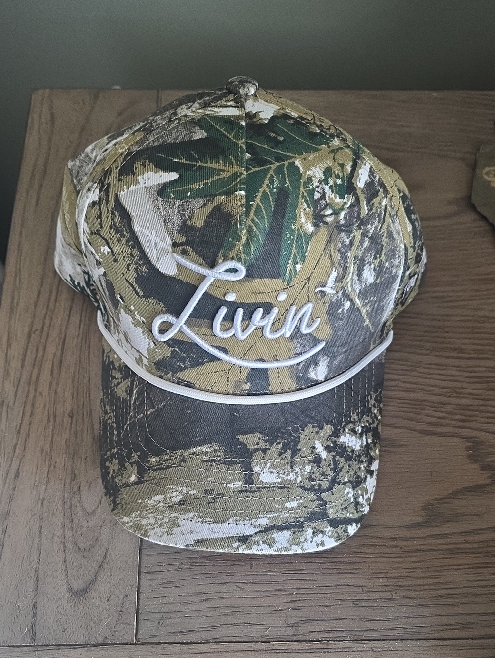 Camo Trucker Hat - Green/Tan
